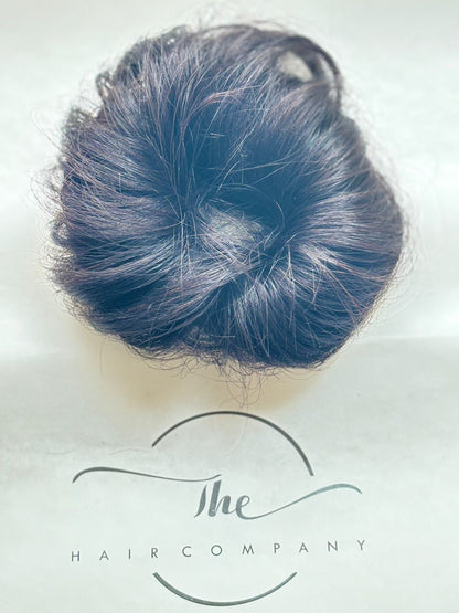 THE HAIR COMPANY WOMEN'S HUMAN  HAIR SCRUNCH BUN